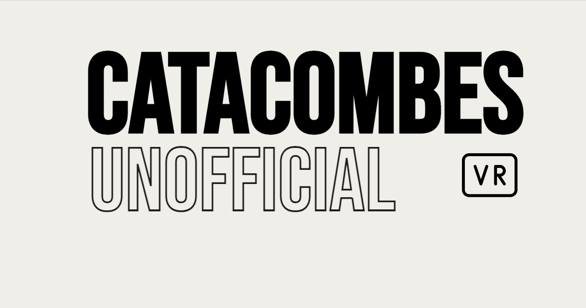 Vue 3D des catacombes interdites de Paris