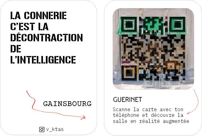 Présentation des tracts en version 1 pour faire apparaitre les salles en réalité augmenté.