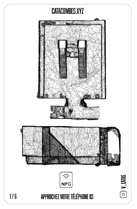 QR code permettant de faire apparaitre la salle Cabi-bis en AR ainsi que des informations